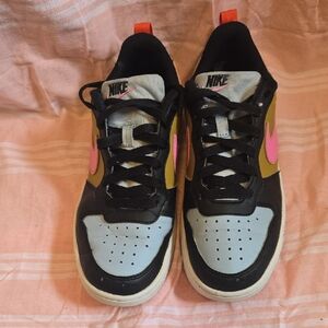 Nike Black and Pink Athletic Shoes